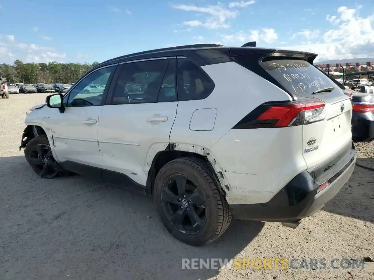 2 Photograph of a damaged car 2T3EWRFV8KW004016 TOYOTA RAV4 2019