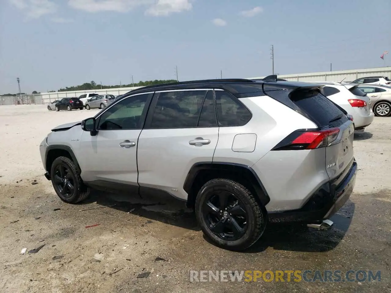 2 Photograph of a damaged car 2T3EWRFV8KW012147 TOYOTA RAV4 2019