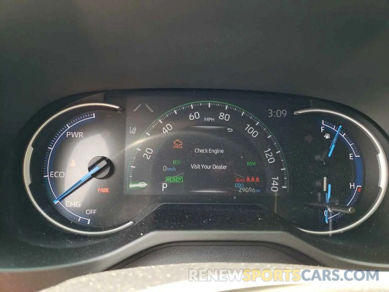 9 Photograph of a damaged car 2T3EWRFV8KW012147 TOYOTA RAV4 2019