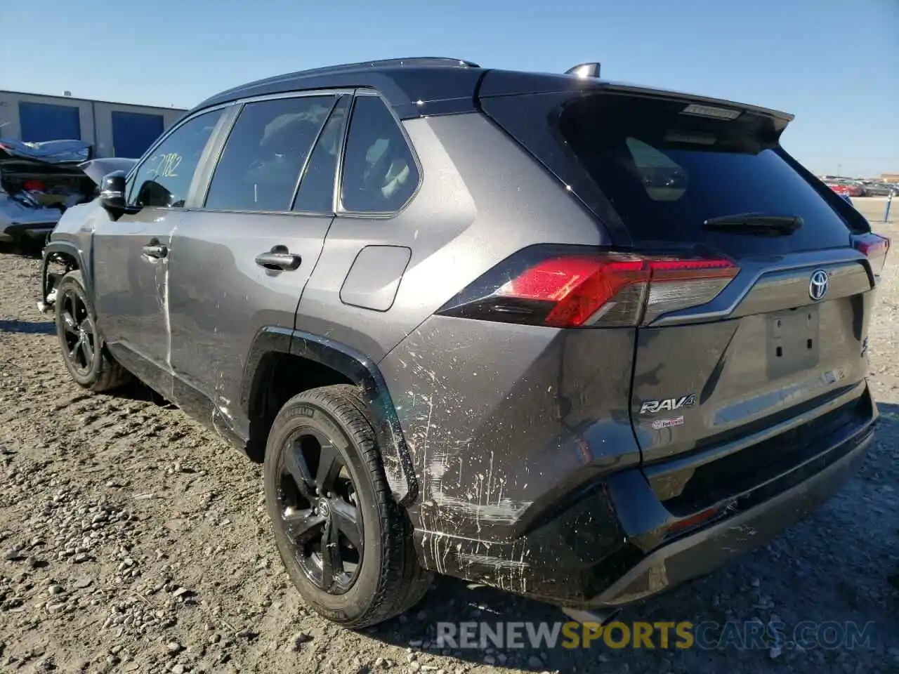 3 Photograph of a damaged car 2T3EWRFV8KW013590 TOYOTA RAV4 2019