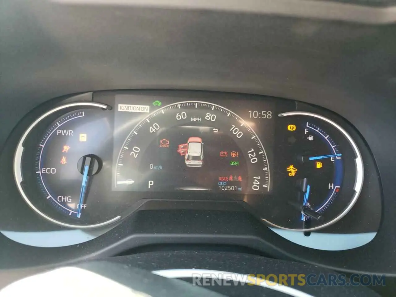 9 Photograph of a damaged car 2T3EWRFV8KW026730 TOYOTA RAV4 2019