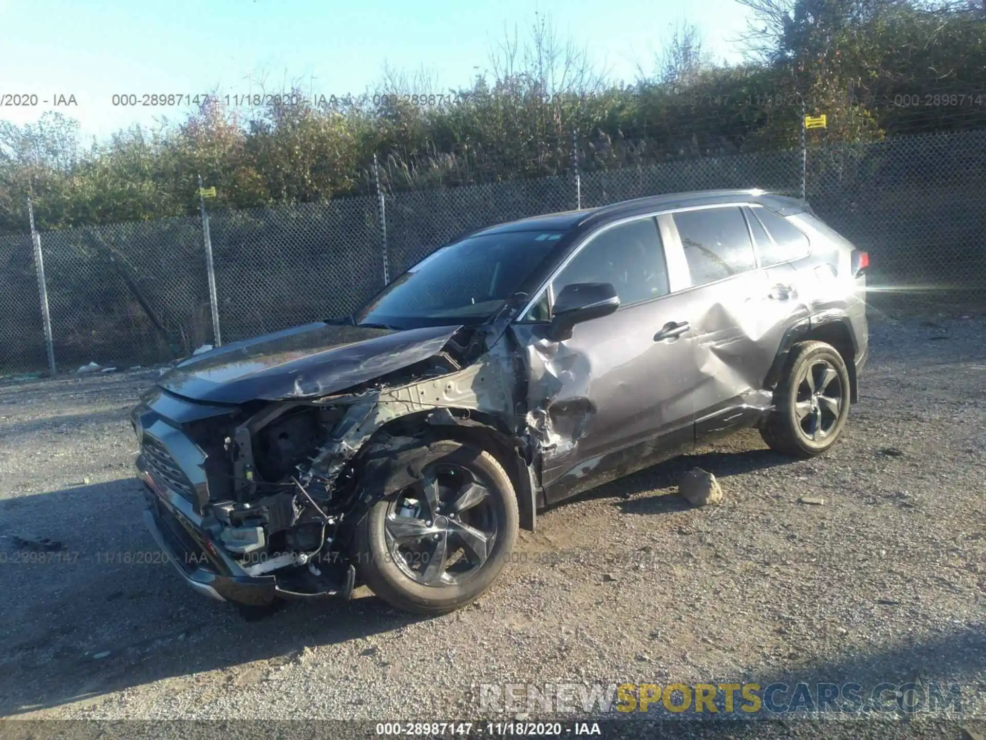 2 Photograph of a damaged car 2T3EWRFV9KW018541 TOYOTA RAV4 2019