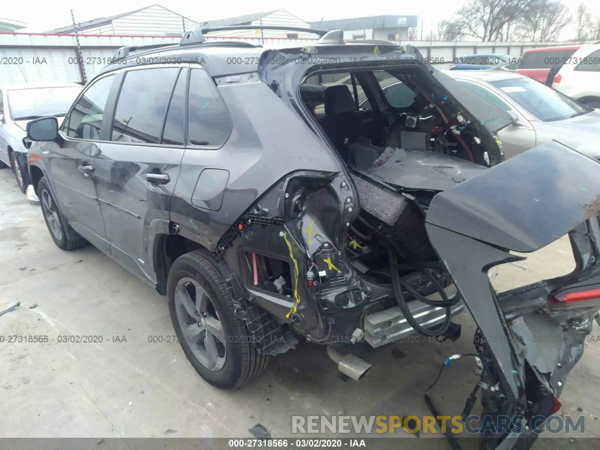 3 Photograph of a damaged car 2T3EWRFV9KW020466 TOYOTA RAV4 2019