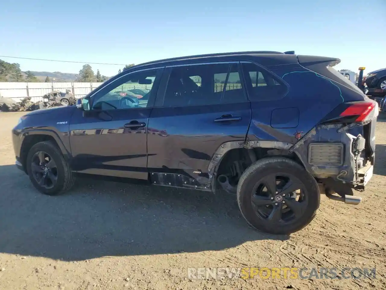 2 Photograph of a damaged car 2T3EWRFV9KW036974 TOYOTA RAV4 2019