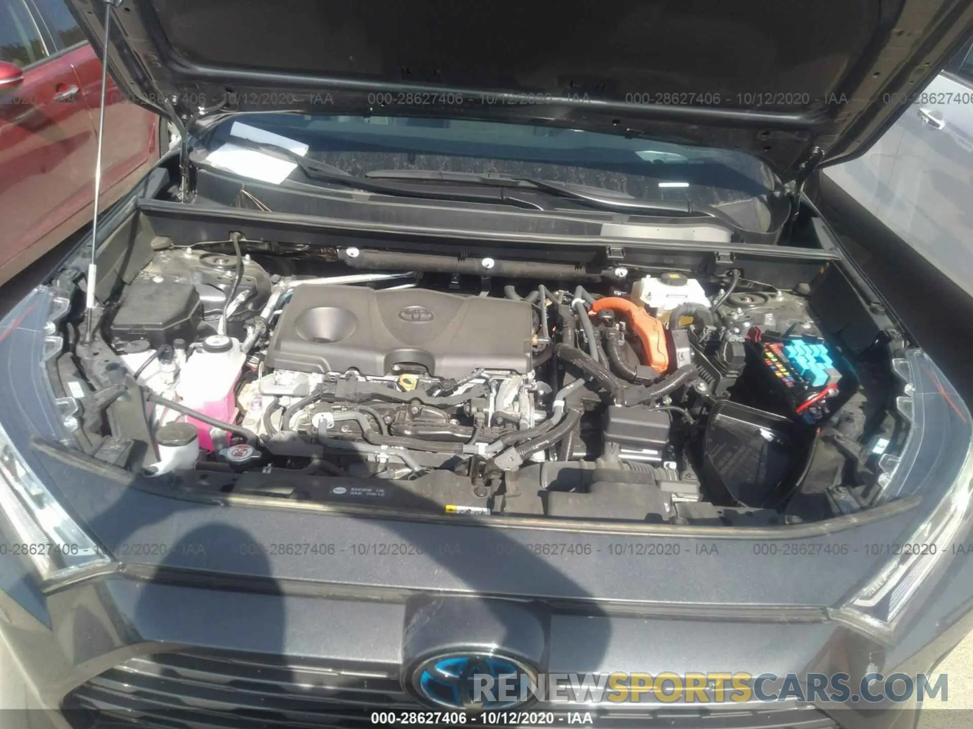 10 Photograph of a damaged car 2T3EWRFV9KW037249 TOYOTA RAV4 2019