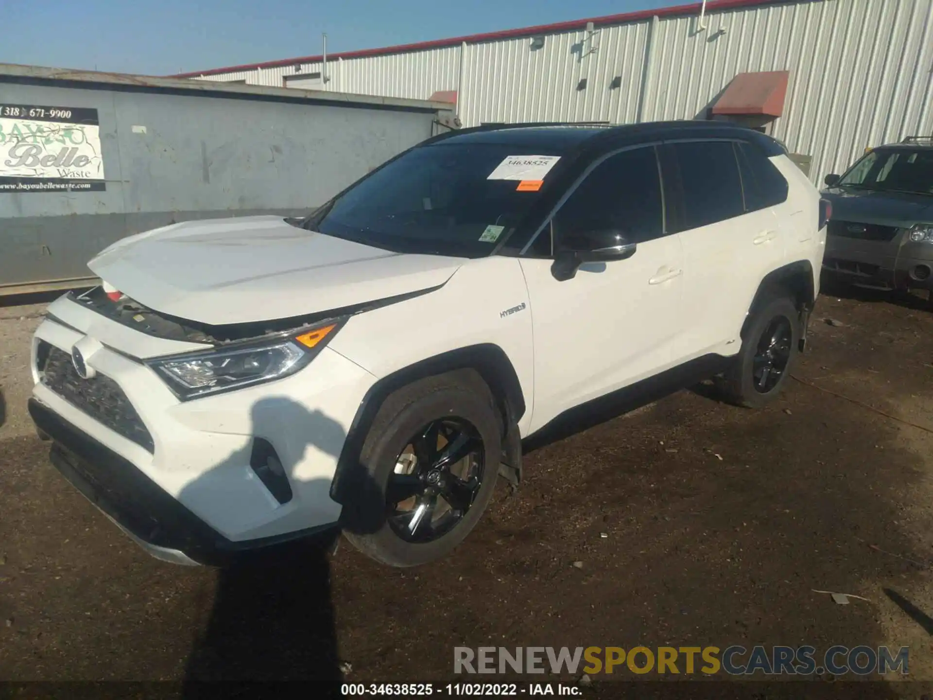 2 Photograph of a damaged car 2T3EWRFVXKW025563 TOYOTA RAV4 2019