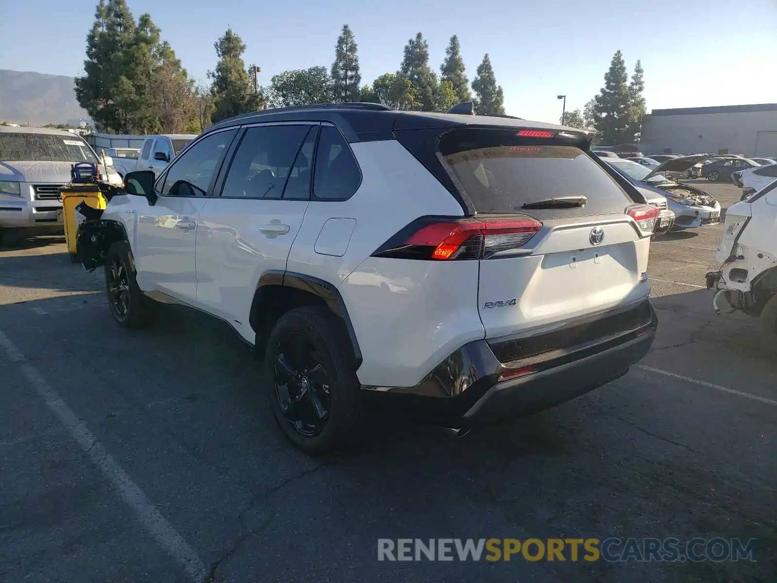 3 Photograph of a damaged car 2T3EWRFVXKW031671 TOYOTA RAV4 2019