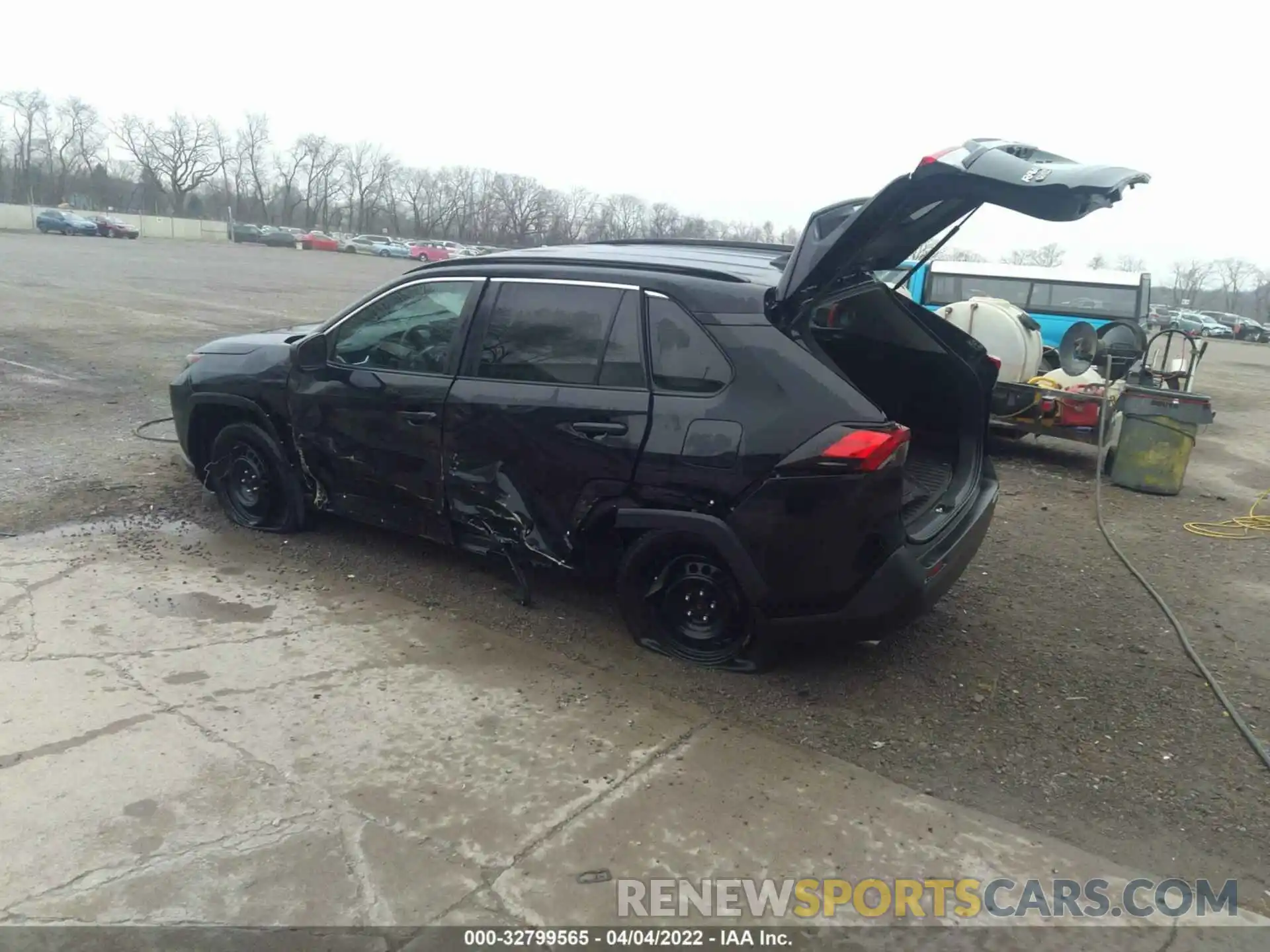 3 Photograph of a damaged car 2T3F1RFV0KC017878 TOYOTA RAV4 2019