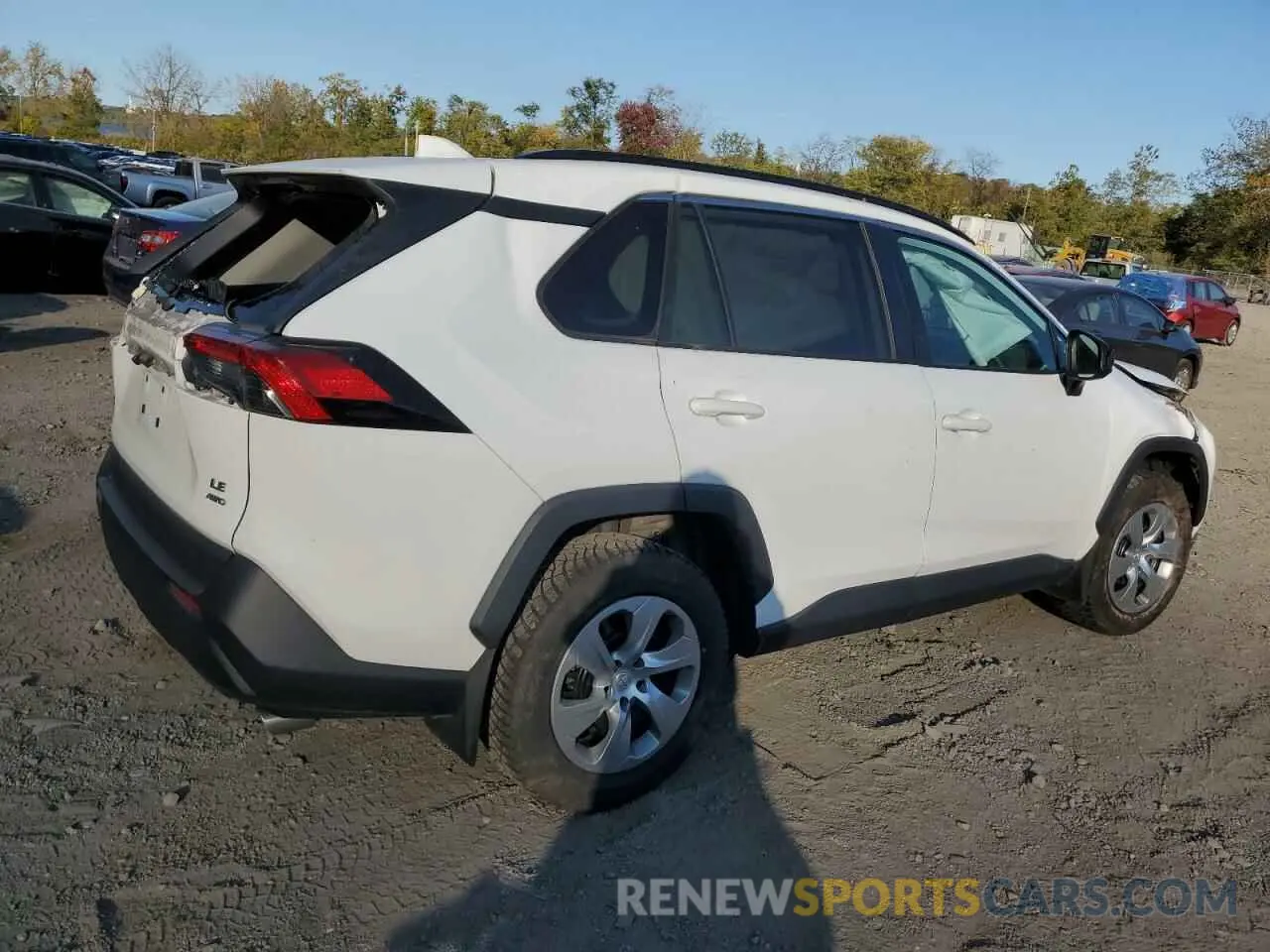 3 Photograph of a damaged car 2T3F1RFV0KW020813 TOYOTA RAV4 2019