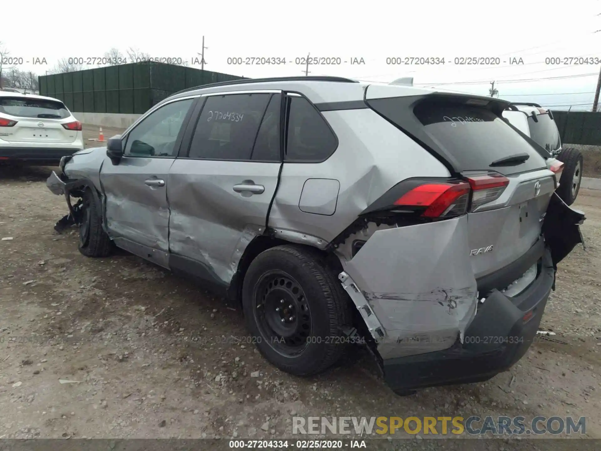 3 Photograph of a damaged car 2T3F1RFV0KW046246 TOYOTA RAV4 2019