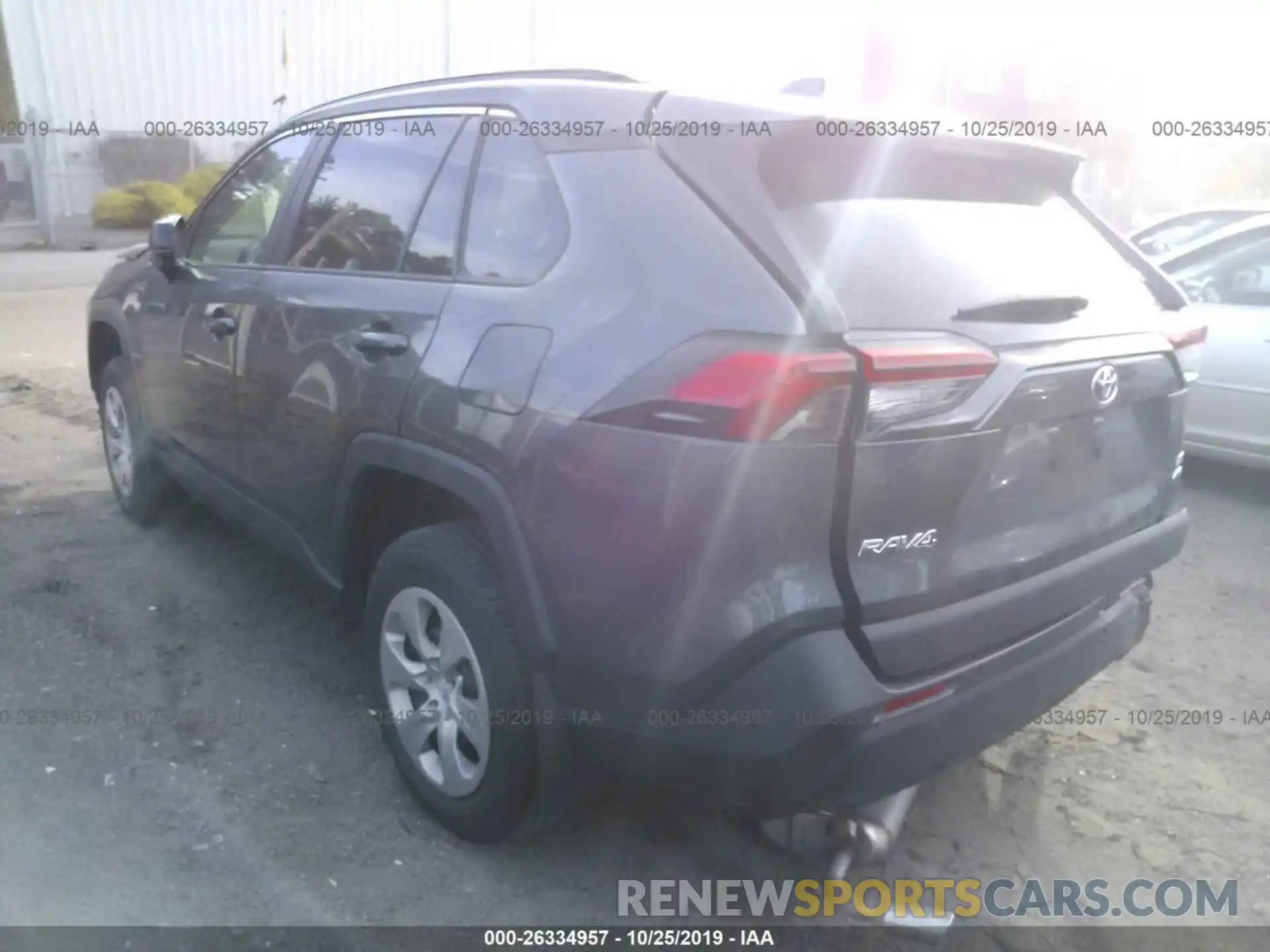 3 Photograph of a damaged car 2T3F1RFV0KW047204 TOYOTA RAV4 2019