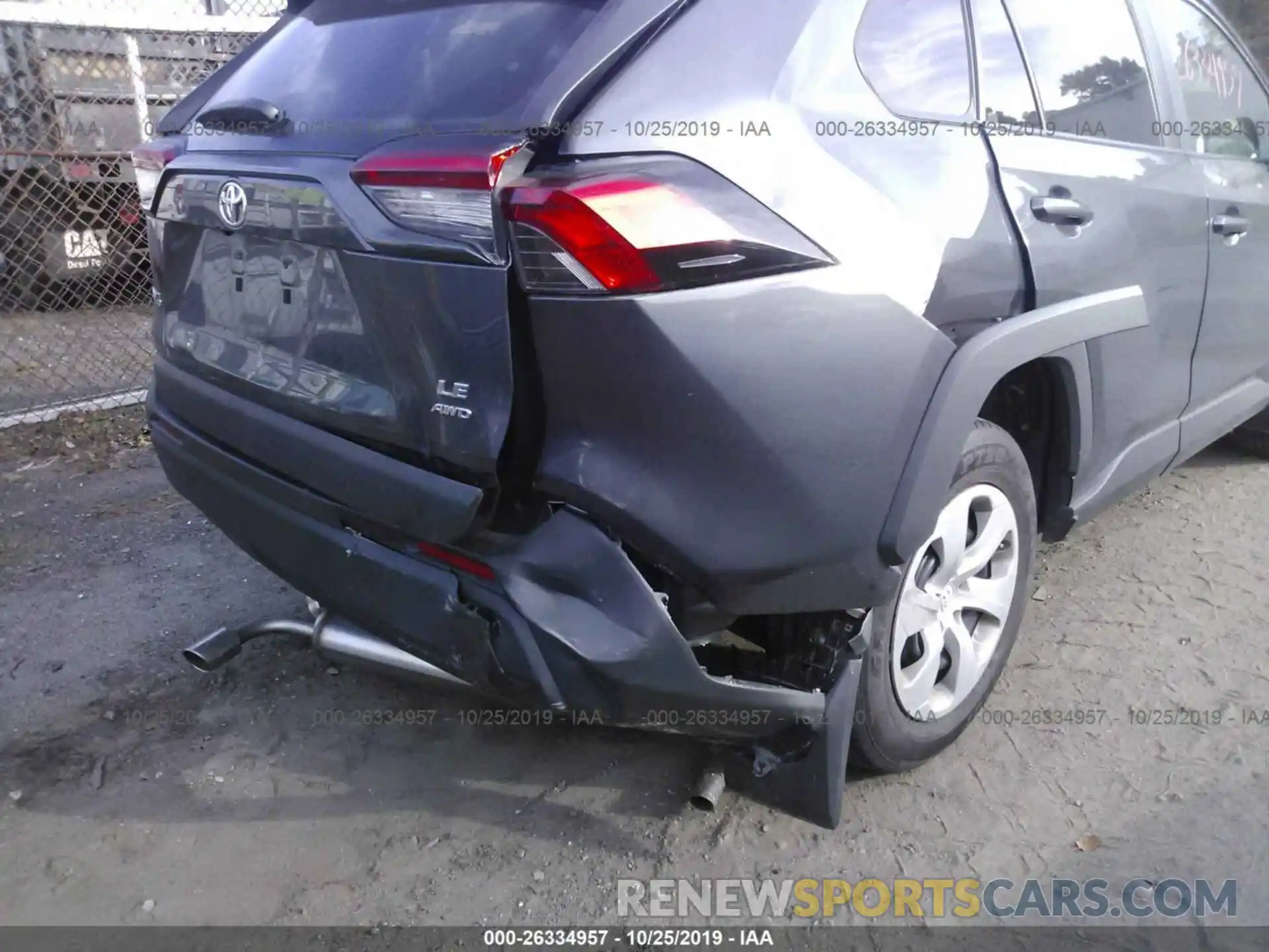 6 Photograph of a damaged car 2T3F1RFV0KW047204 TOYOTA RAV4 2019