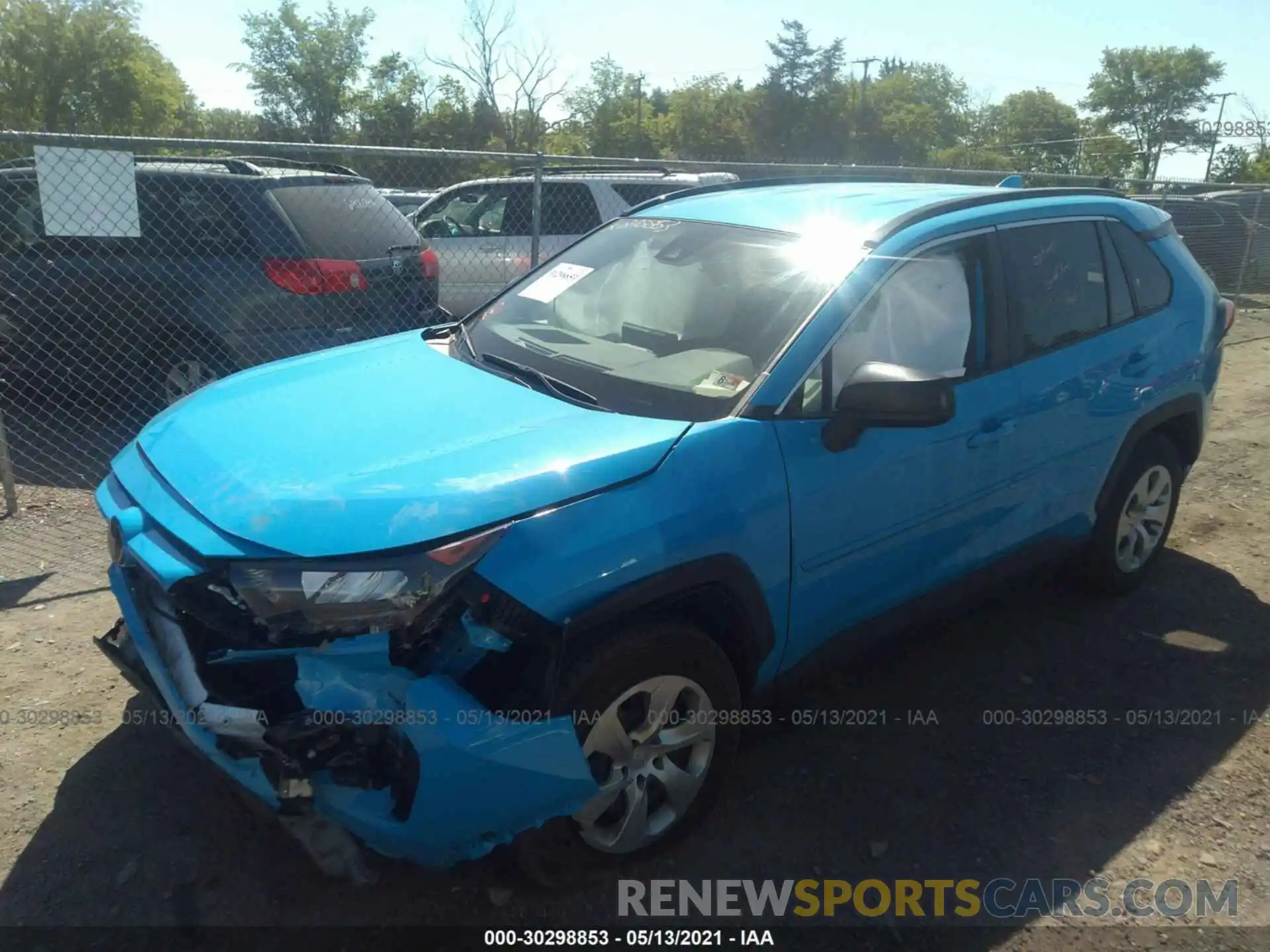 2 Photograph of a damaged car 2T3F1RFV1KC020448 TOYOTA RAV4 2019