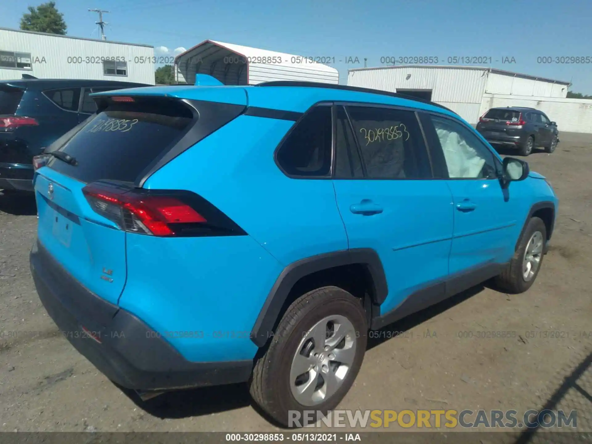 4 Photograph of a damaged car 2T3F1RFV1KC020448 TOYOTA RAV4 2019