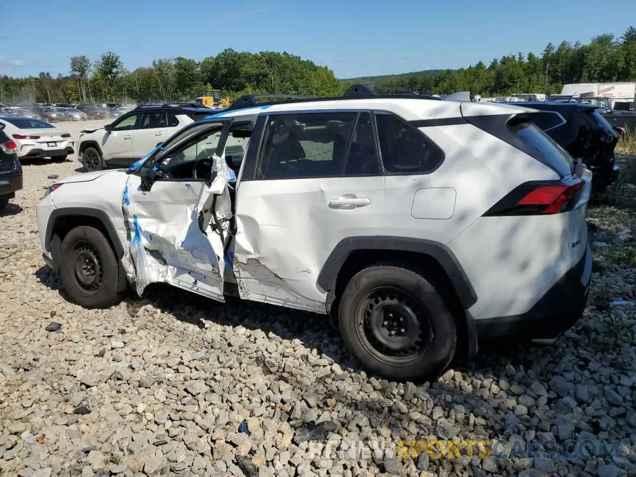 2 Photograph of a damaged car 2T3F1RFV1KC026752 TOYOTA RAV4 2019