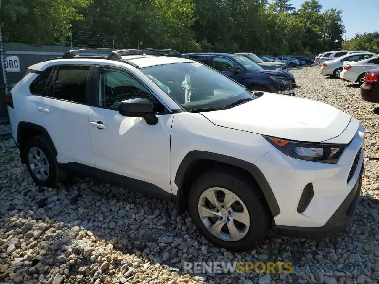 4 Photograph of a damaged car 2T3F1RFV1KC026752 TOYOTA RAV4 2019
