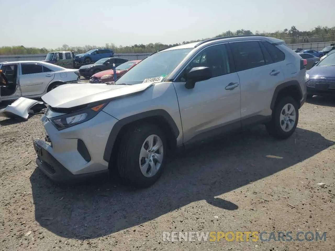1 Photograph of a damaged car 2T3F1RFV1KC030025 TOYOTA RAV4 2019