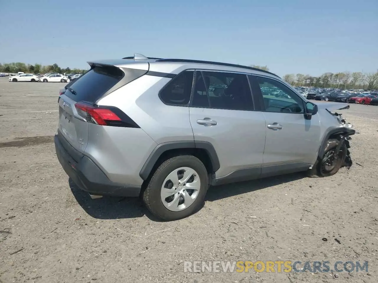 3 Photograph of a damaged car 2T3F1RFV1KC030025 TOYOTA RAV4 2019