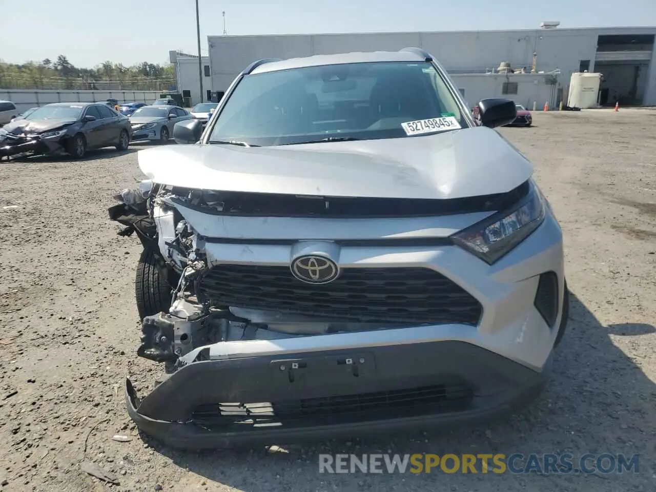 5 Photograph of a damaged car 2T3F1RFV1KC030025 TOYOTA RAV4 2019