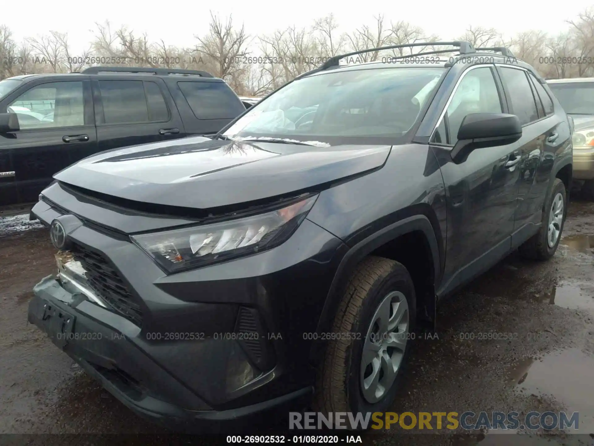 2 Photograph of a damaged car 2T3F1RFV1KC033927 TOYOTA RAV4 2019