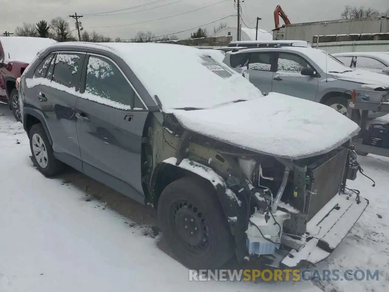 4 Photograph of a damaged car 2T3F1RFV1KC041932 TOYOTA RAV4 2019