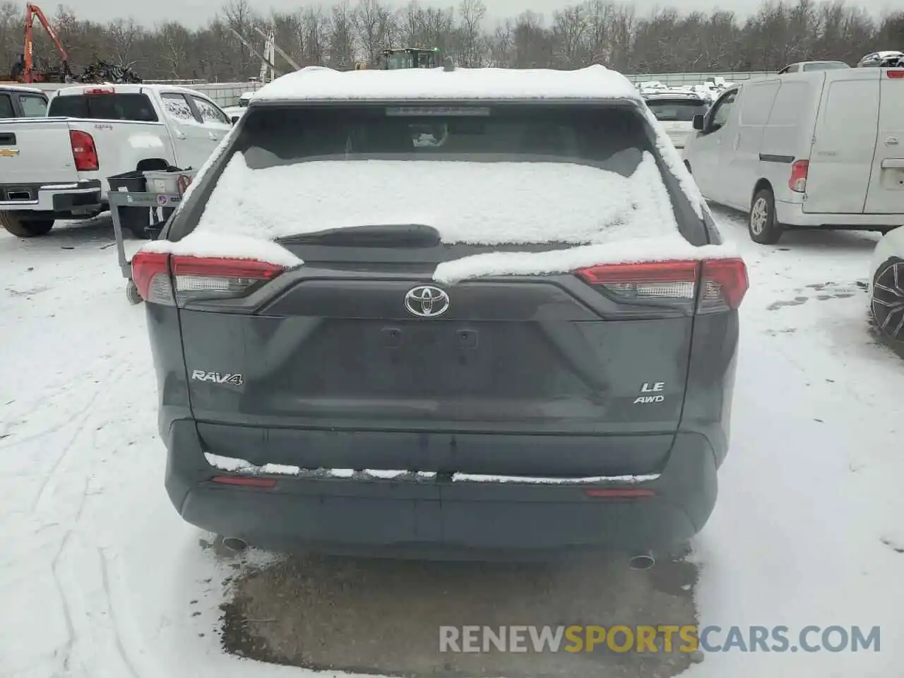 6 Photograph of a damaged car 2T3F1RFV1KC041932 TOYOTA RAV4 2019