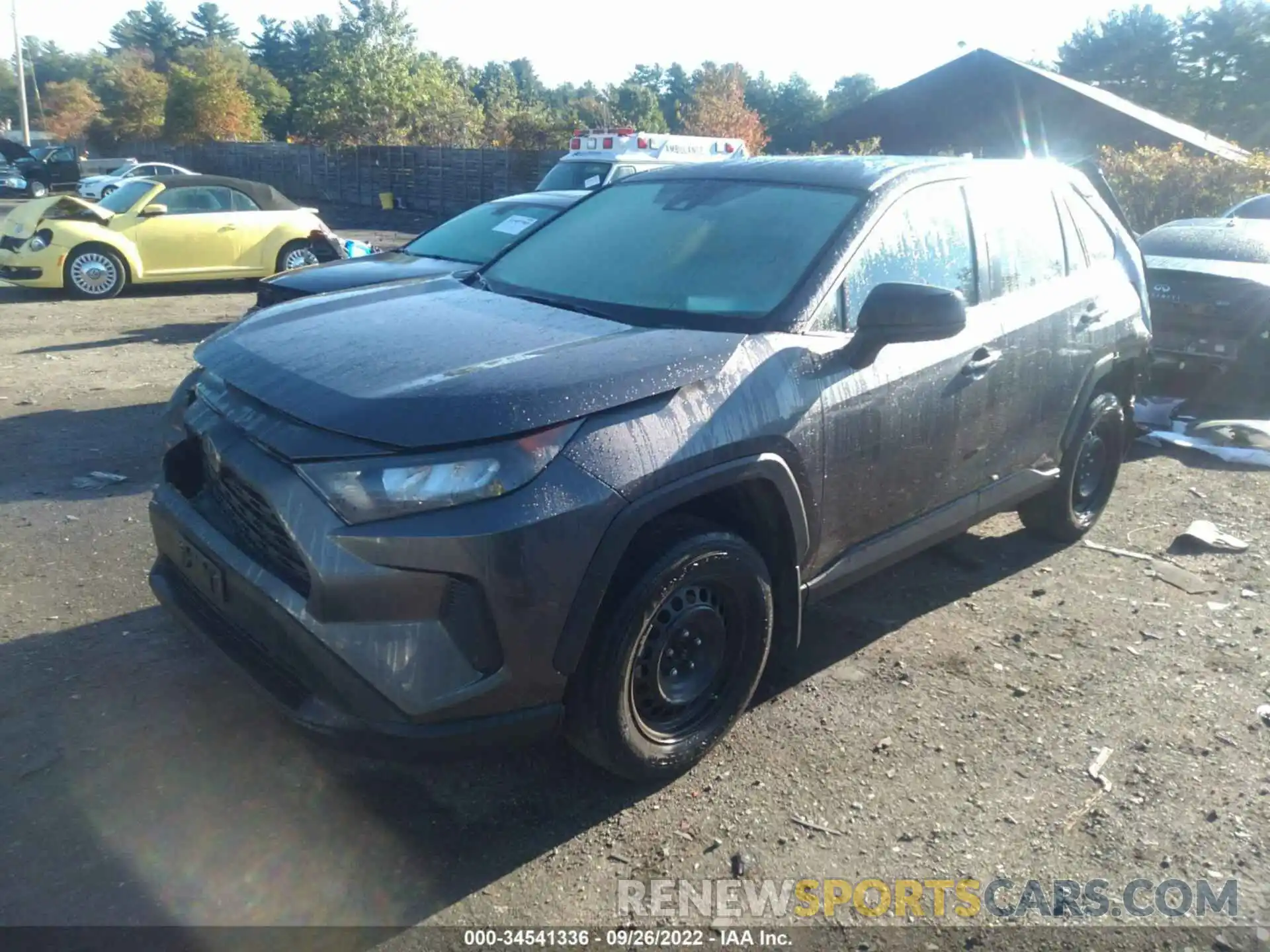 2 Photograph of a damaged car 2T3F1RFV1KC059623 TOYOTA RAV4 2019