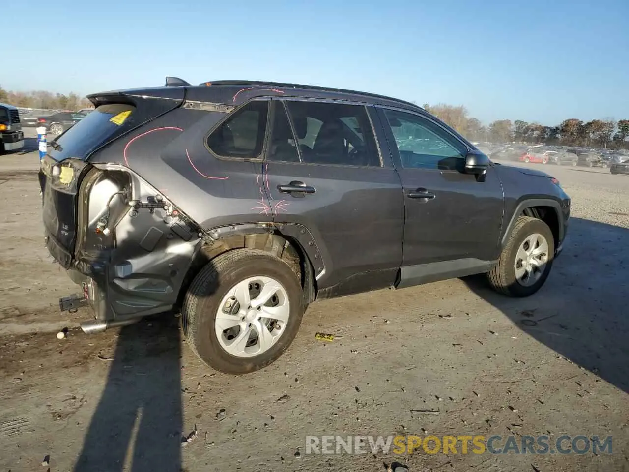 3 Photograph of a damaged car 2T3F1RFV1KW025244 TOYOTA RAV4 2019