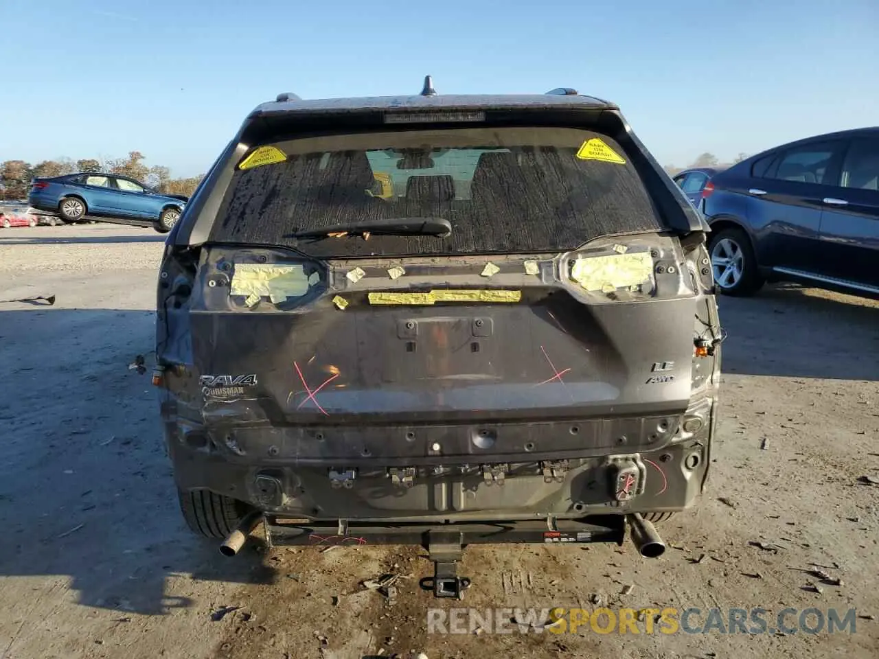 6 Photograph of a damaged car 2T3F1RFV1KW025244 TOYOTA RAV4 2019