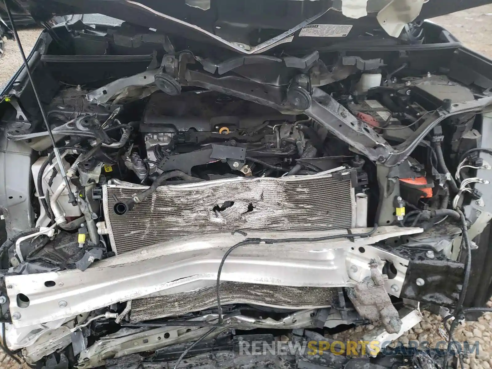 7 Photograph of a damaged car 2T3F1RFV1KW032551 TOYOTA RAV4 2019