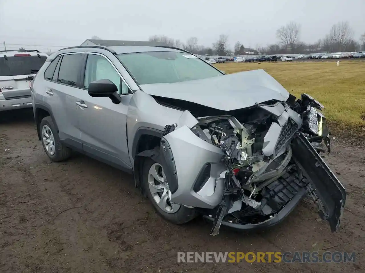 4 Photograph of a damaged car 2T3F1RFV1KW051195 TOYOTA RAV4 2019