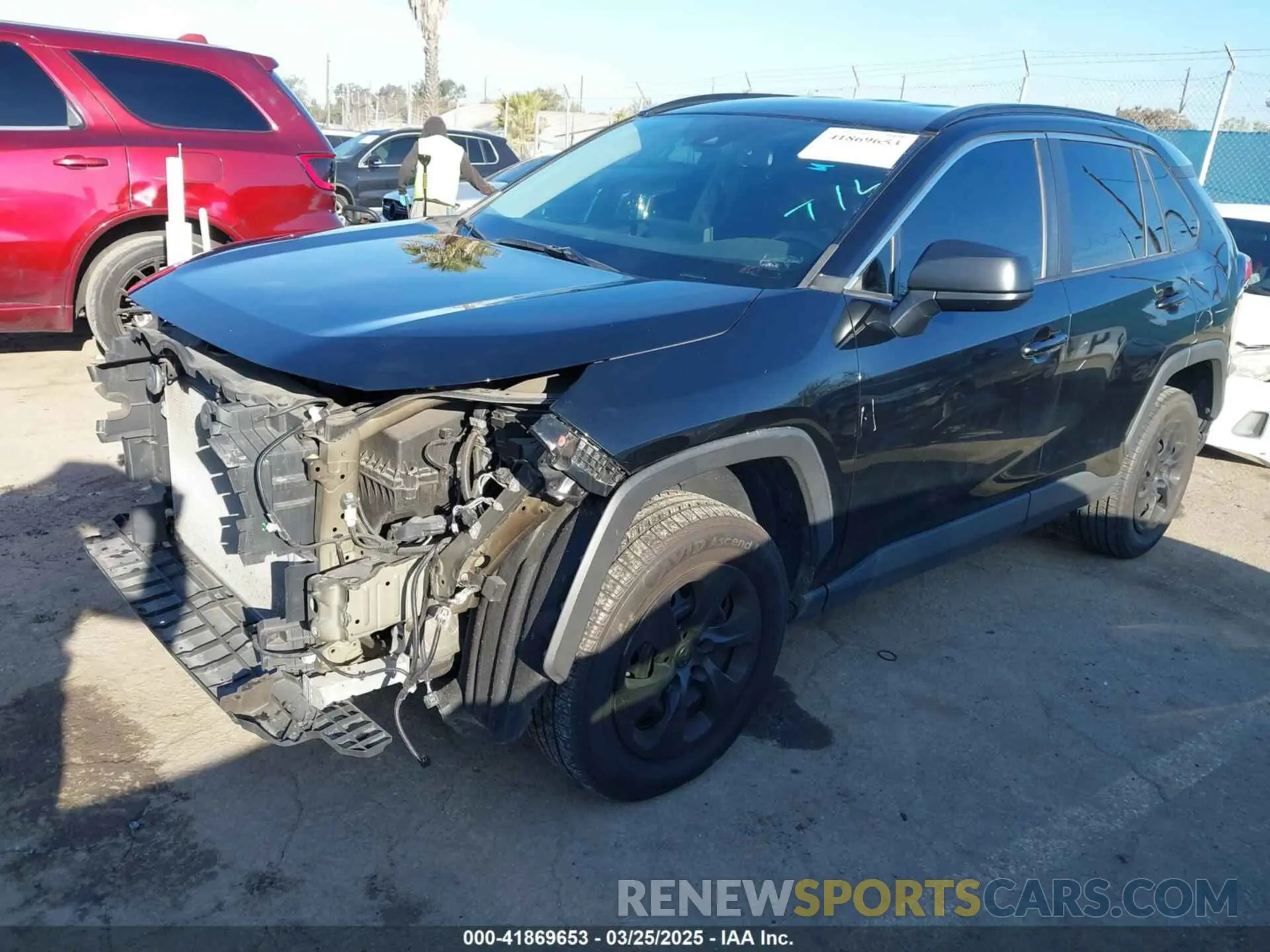 2 Photograph of a damaged car 2T3F1RFV1KW059958 TOYOTA RAV4 2019