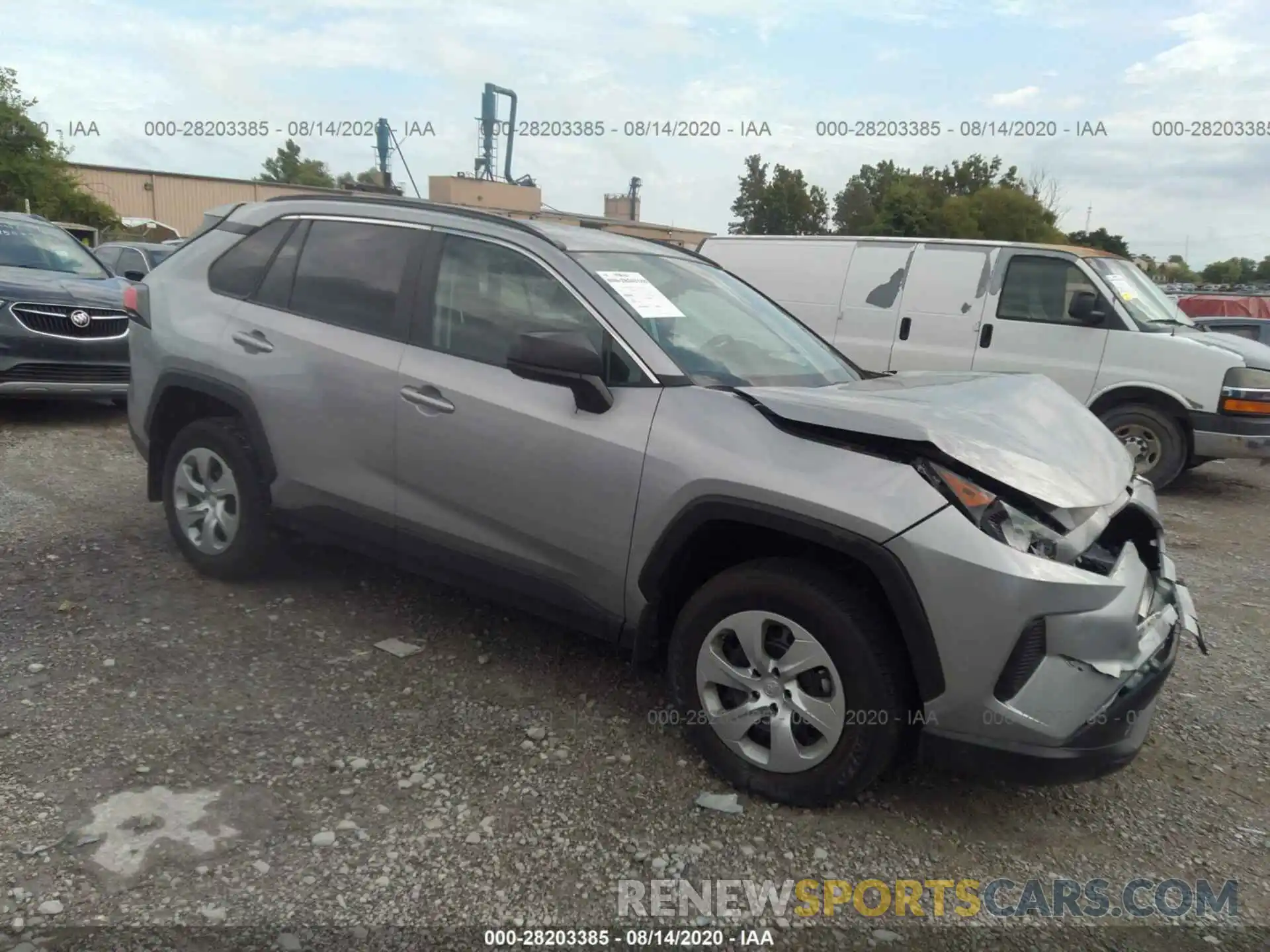 1 Photograph of a damaged car 2T3F1RFV1KW064898 TOYOTA RAV4 2019