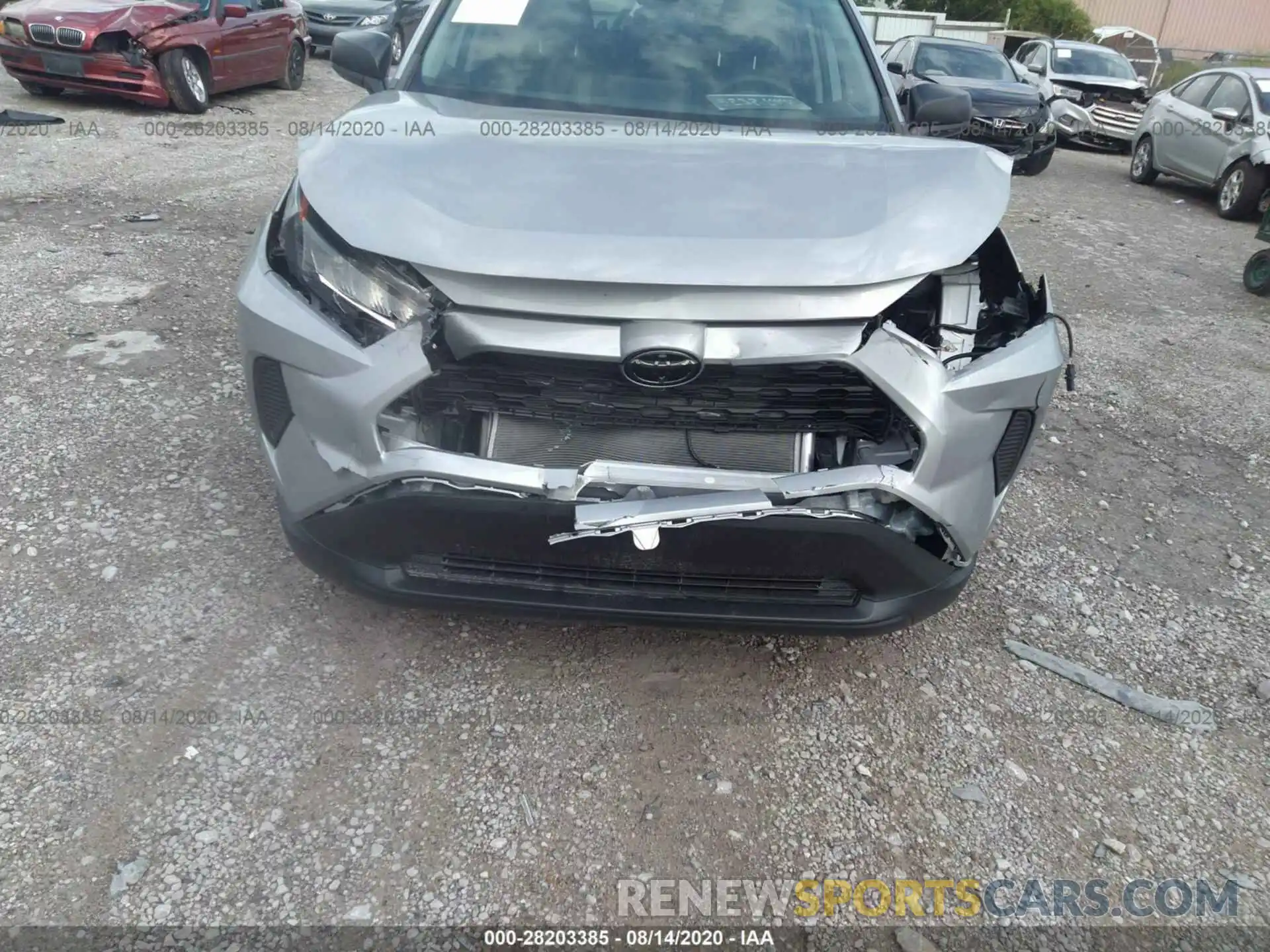 6 Photograph of a damaged car 2T3F1RFV1KW064898 TOYOTA RAV4 2019