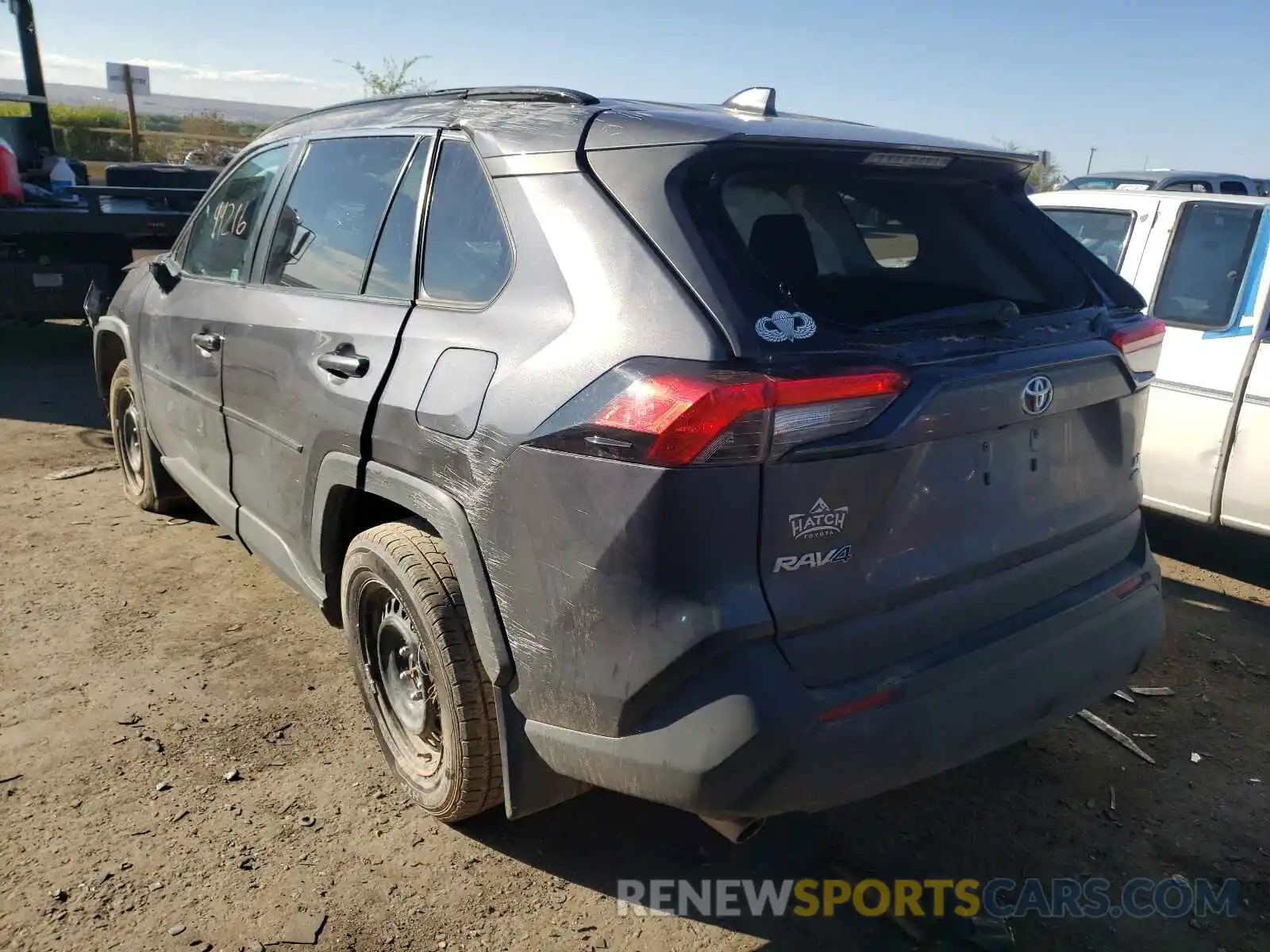 3 Photograph of a damaged car 2T3F1RFV1KW072323 TOYOTA RAV4 2019