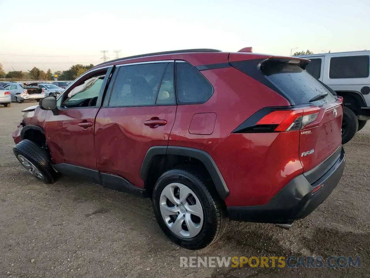 2 Photograph of a damaged car 2T3F1RFV1KW078008 TOYOTA RAV4 2019