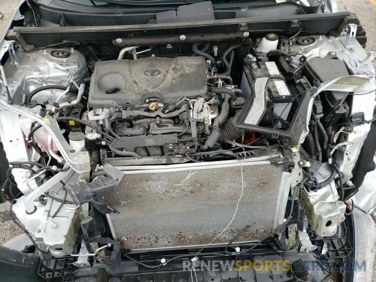 7 Photograph of a damaged car 2T3F1RFV1KW078235 TOYOTA RAV4 2019