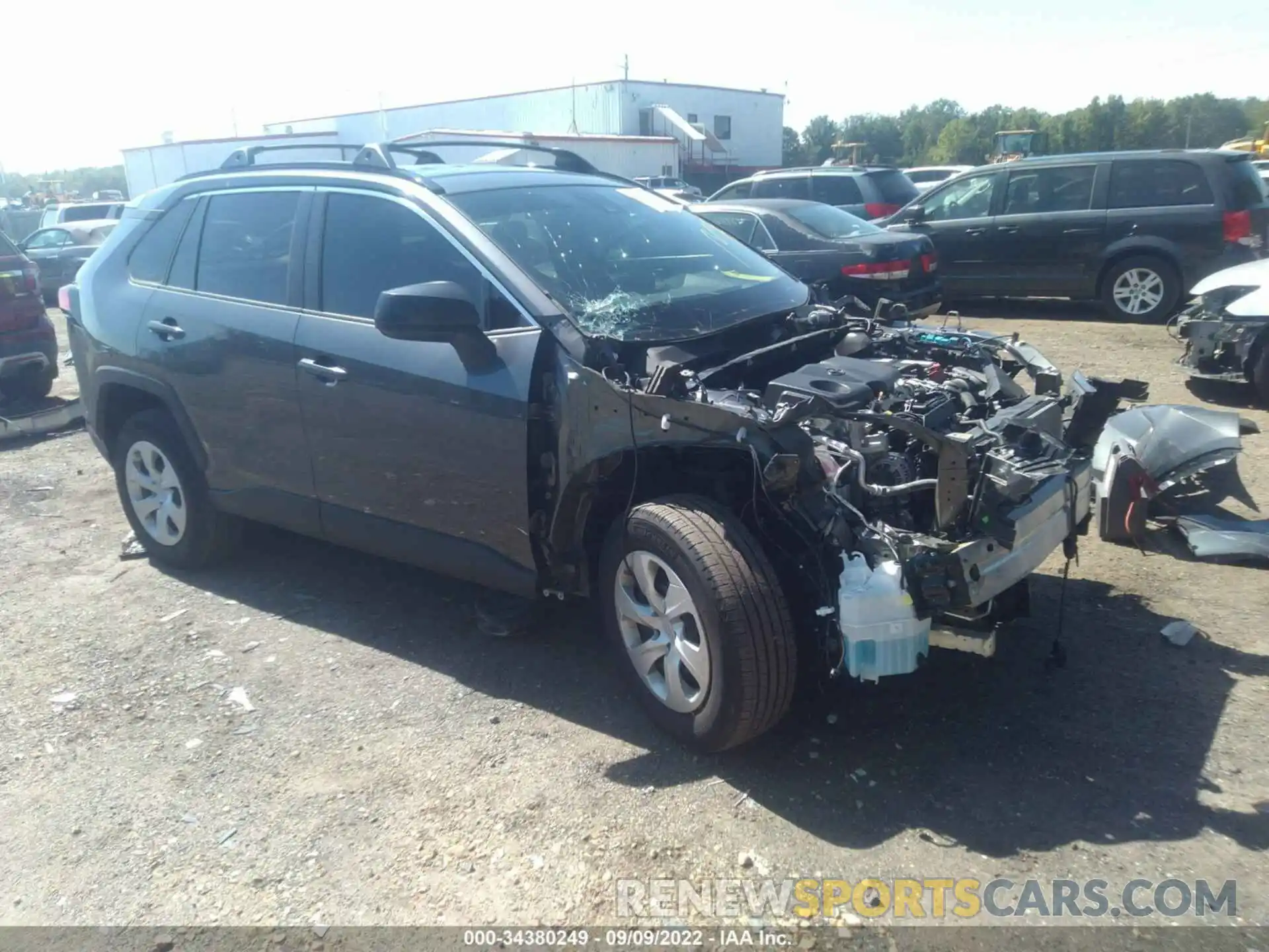 1 Photograph of a damaged car 2T3F1RFV2KC013119 TOYOTA RAV4 2019