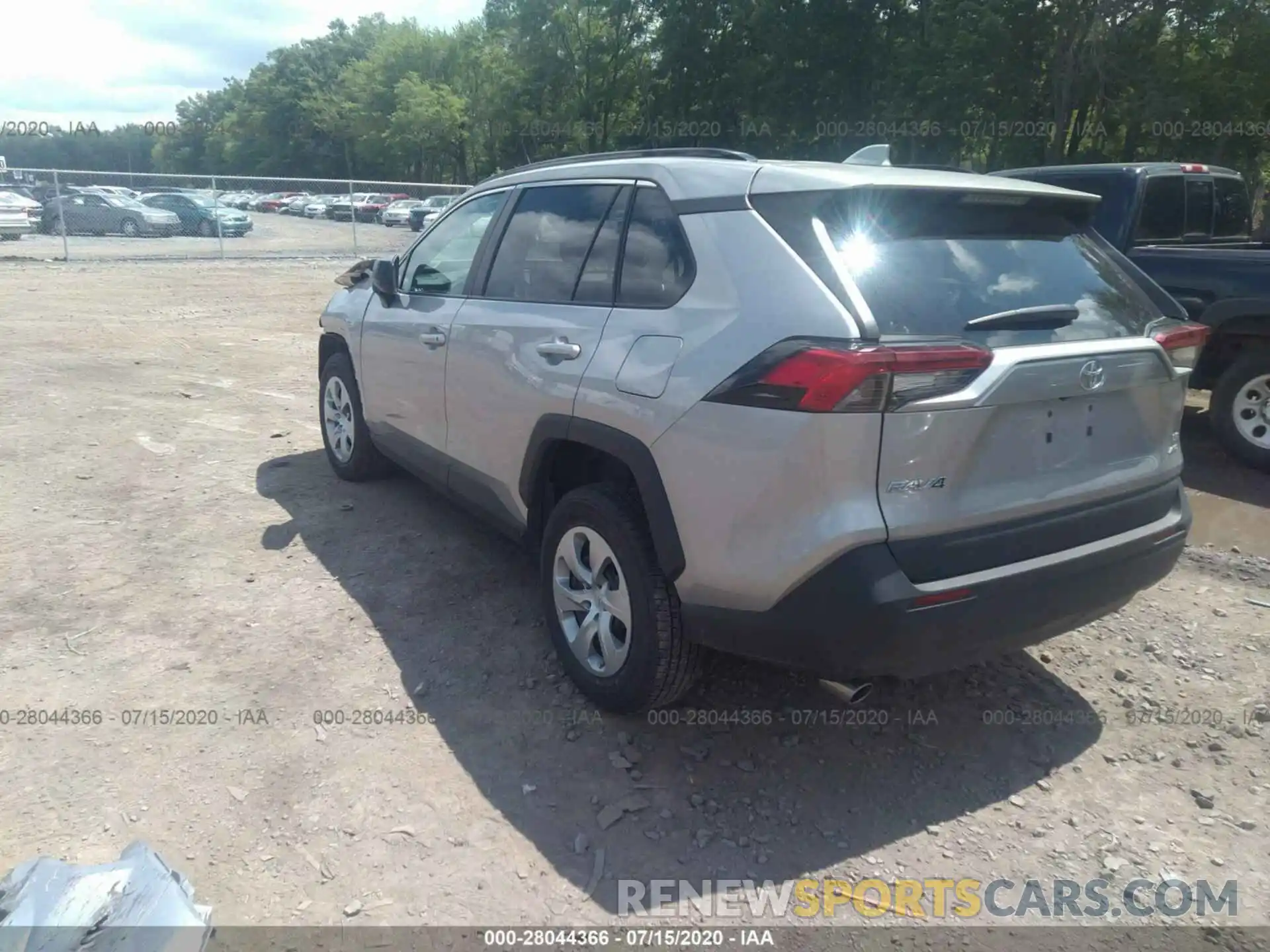 3 Photograph of a damaged car 2T3F1RFV2KC030003 TOYOTA RAV4 2019