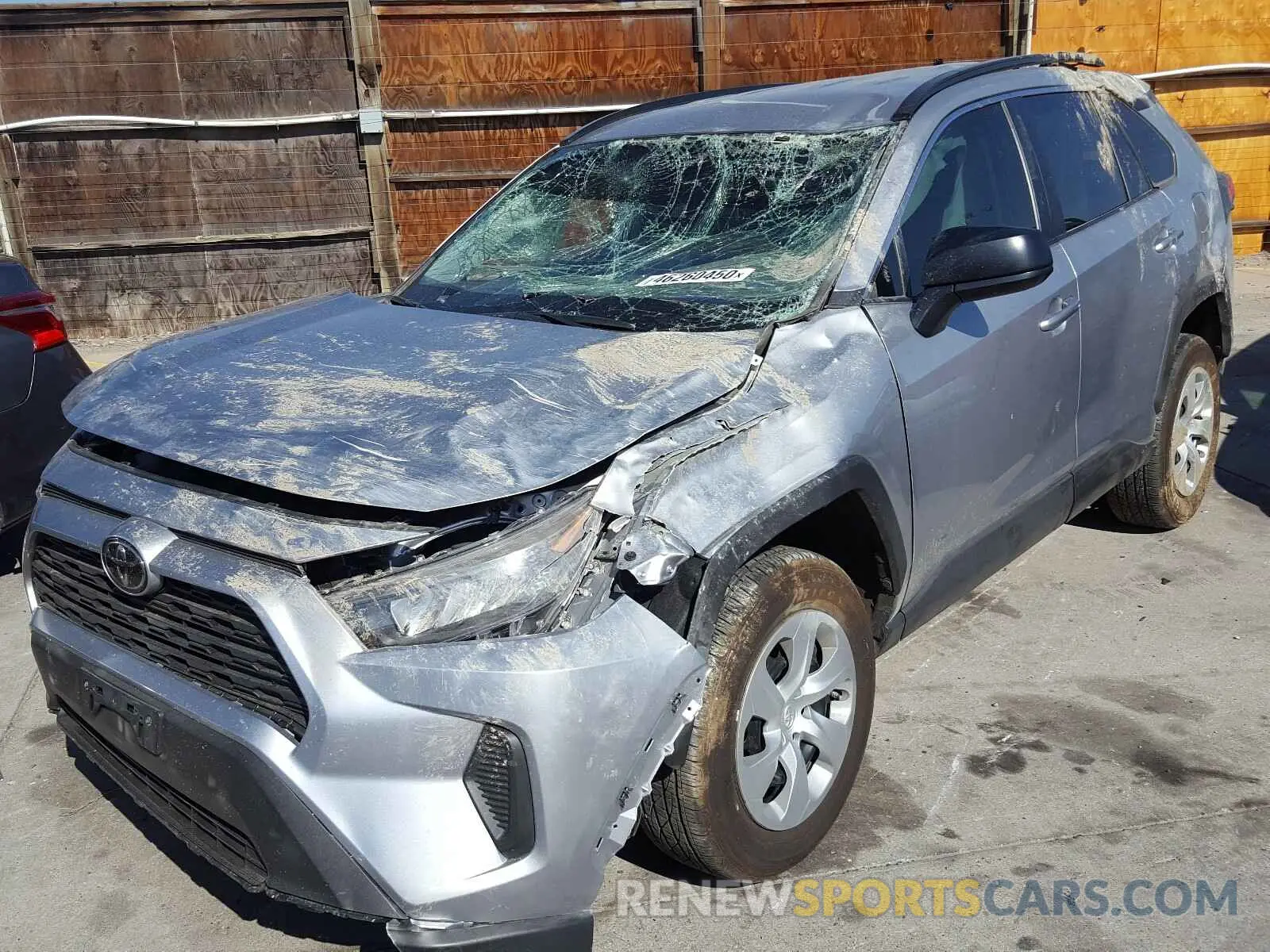 2 Photograph of a damaged car 2T3F1RFV2KC049585 TOYOTA RAV4 2019