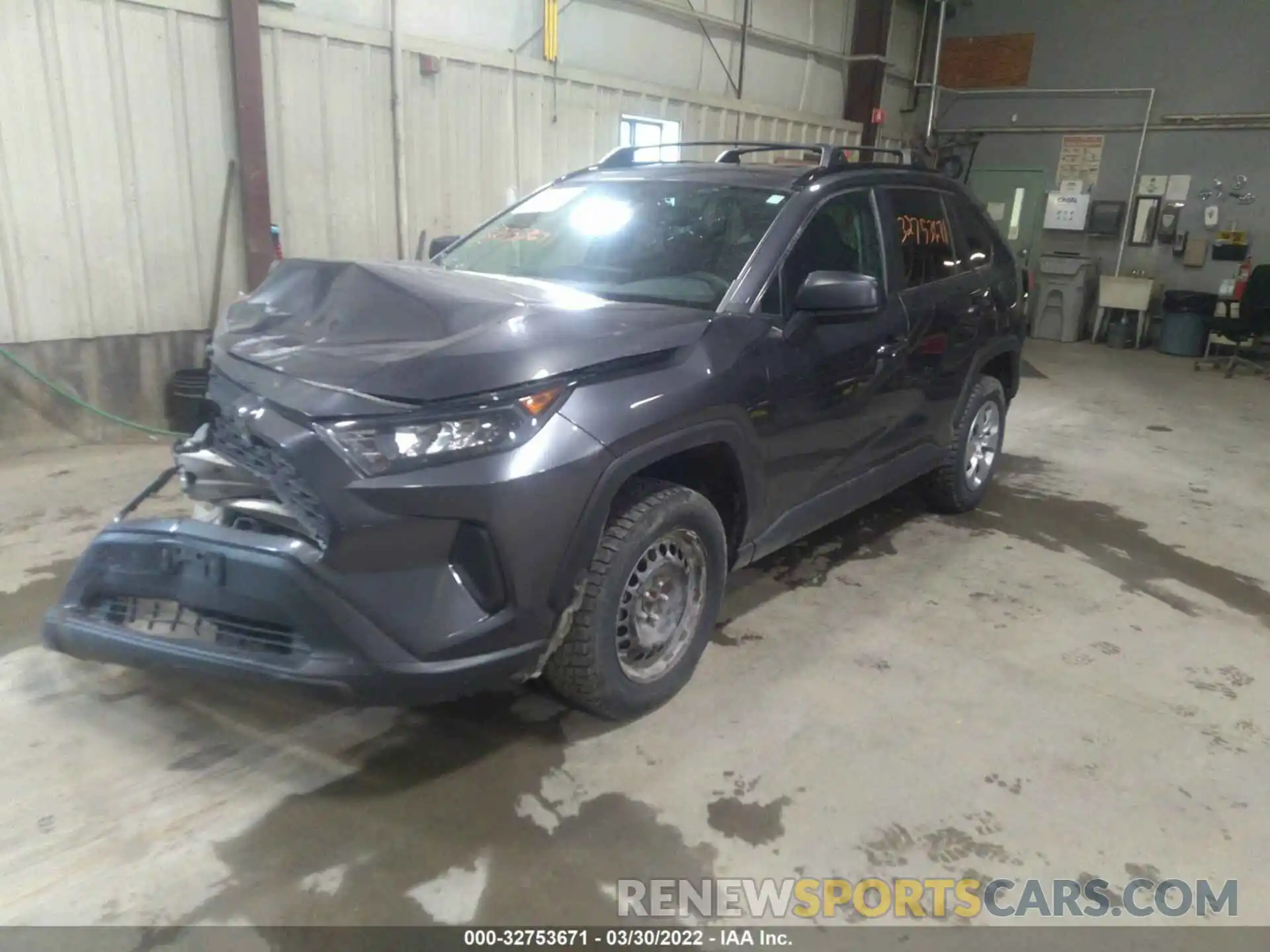 2 Photograph of a damaged car 2T3F1RFV2KC059601 TOYOTA RAV4 2019