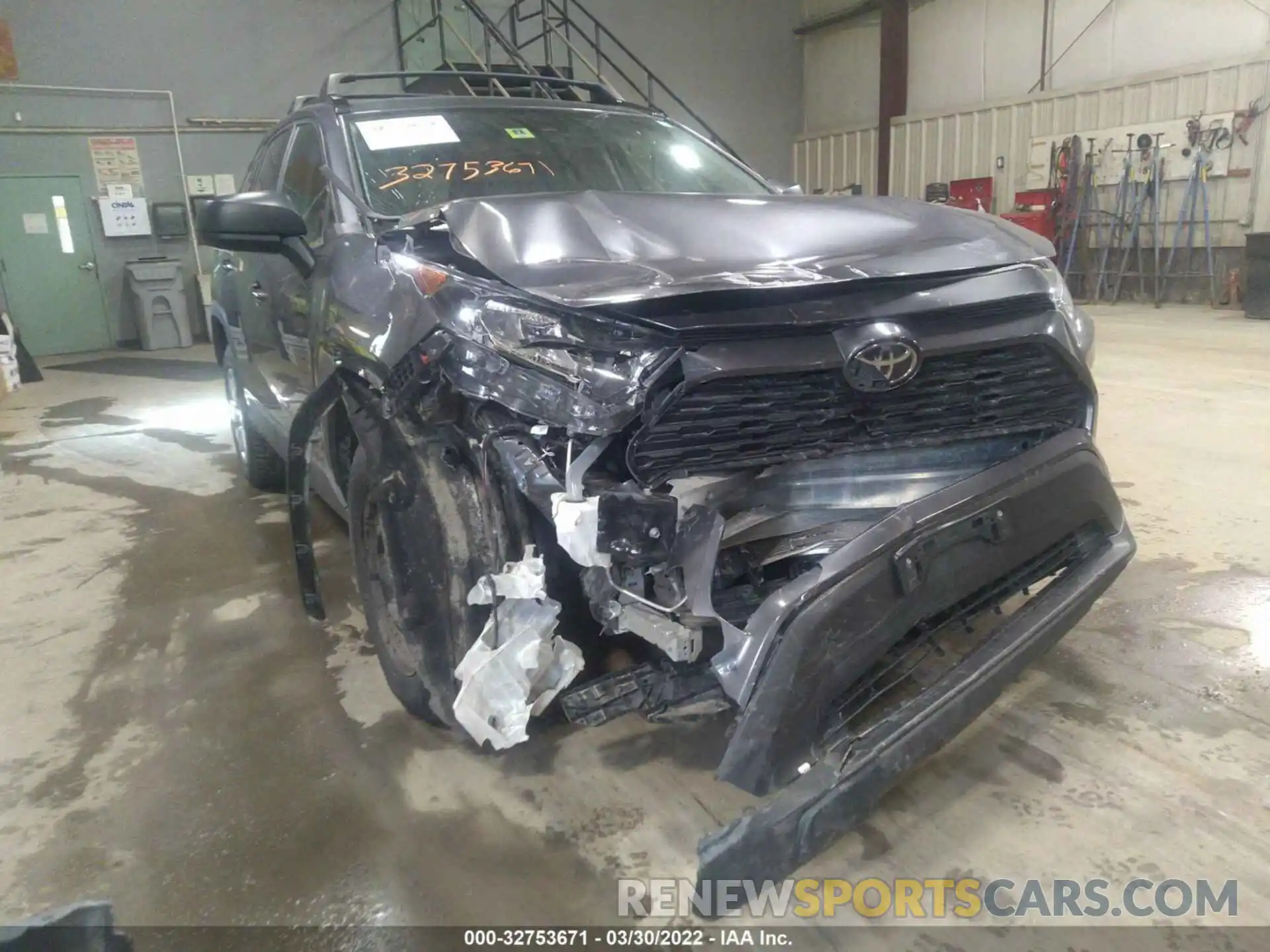 6 Photograph of a damaged car 2T3F1RFV2KC059601 TOYOTA RAV4 2019