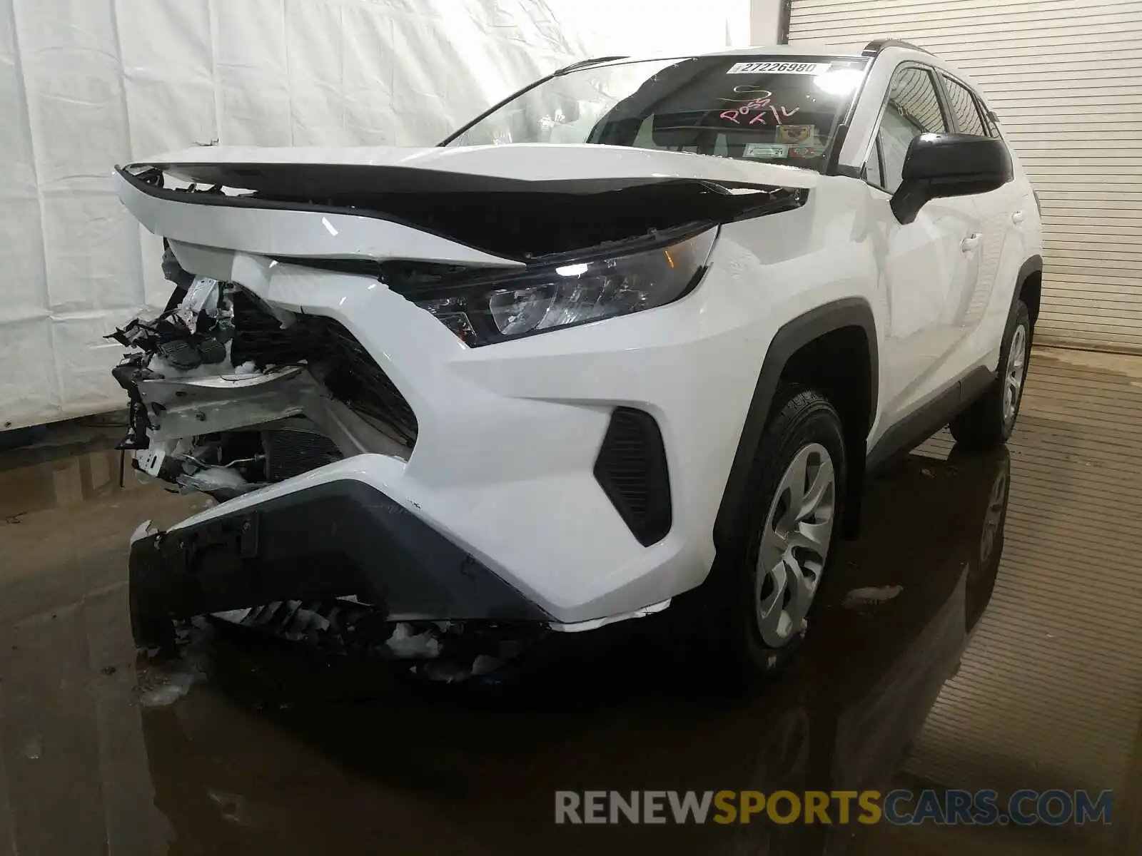 2 Photograph of a damaged car 2T3F1RFV2KC060635 TOYOTA RAV4 2019