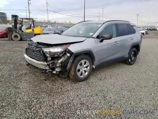 2 Photograph of a damaged car 2T3F1RFV2KW007058 TOYOTA RAV4 2019