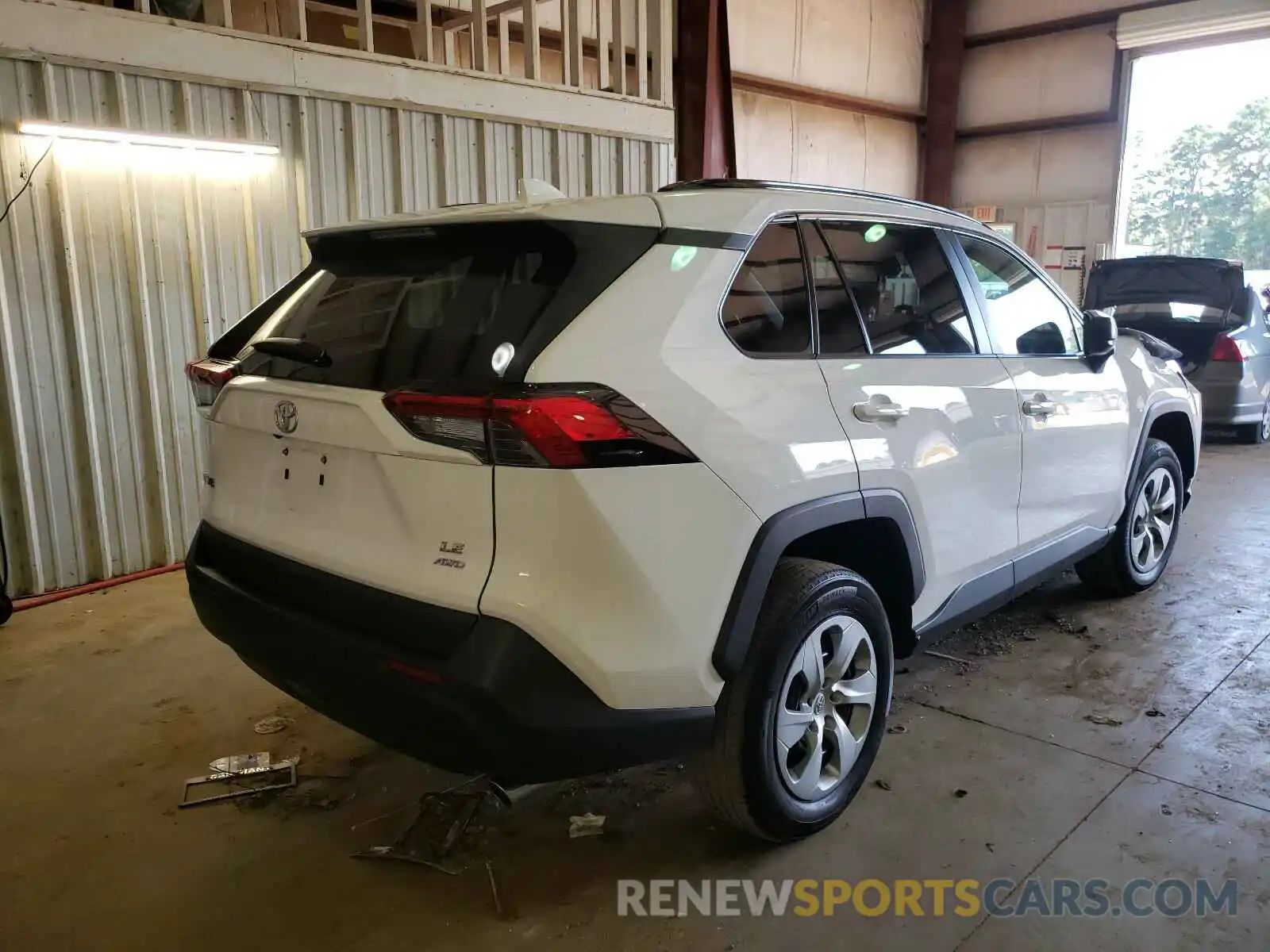 4 Photograph of a damaged car 2T3F1RFV2KW017802 TOYOTA RAV4 2019