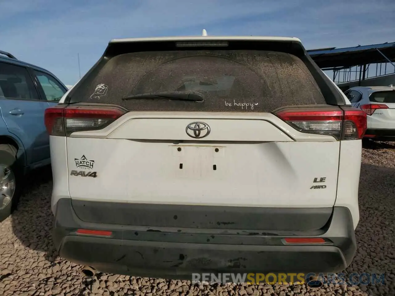 6 Photograph of a damaged car 2T3F1RFV2KW022143 TOYOTA RAV4 2019