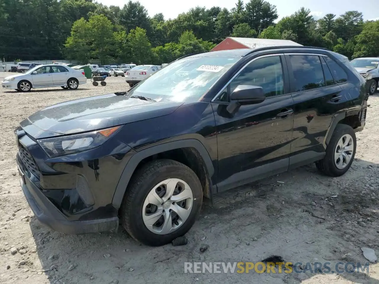 1 Photograph of a damaged car 2T3F1RFV2KW025818 TOYOTA RAV4 2019