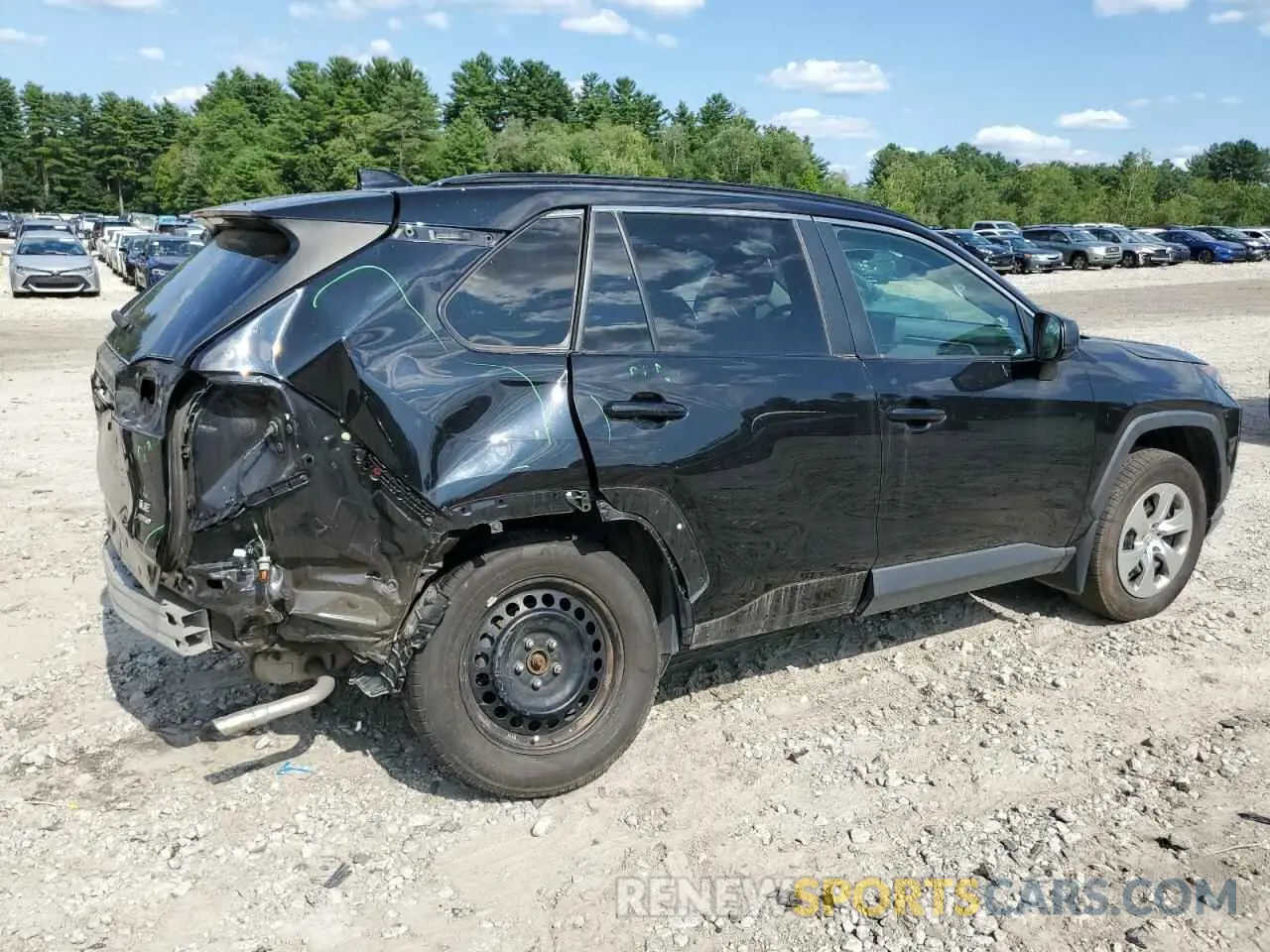 3 Photograph of a damaged car 2T3F1RFV2KW025818 TOYOTA RAV4 2019