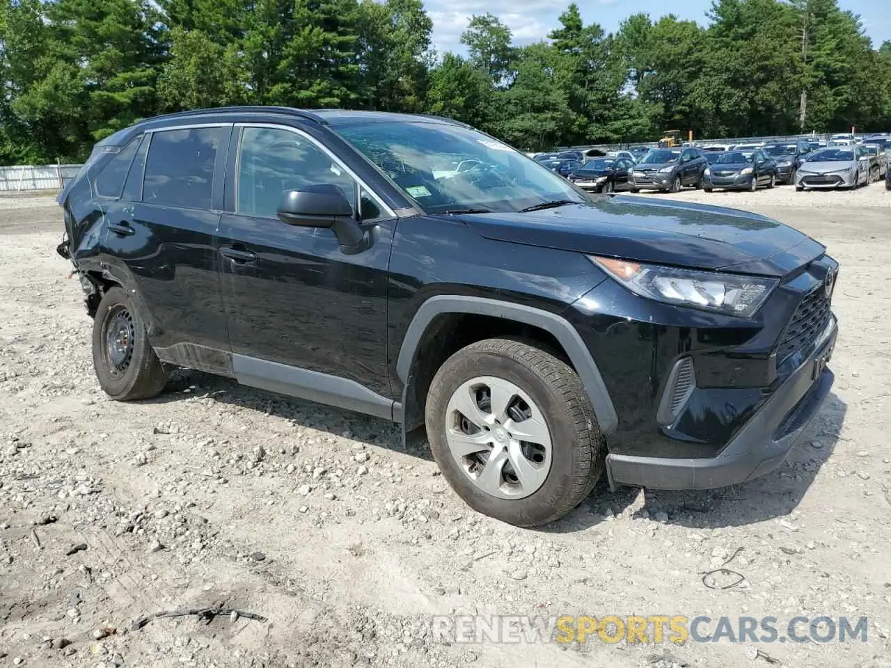 4 Photograph of a damaged car 2T3F1RFV2KW025818 TOYOTA RAV4 2019