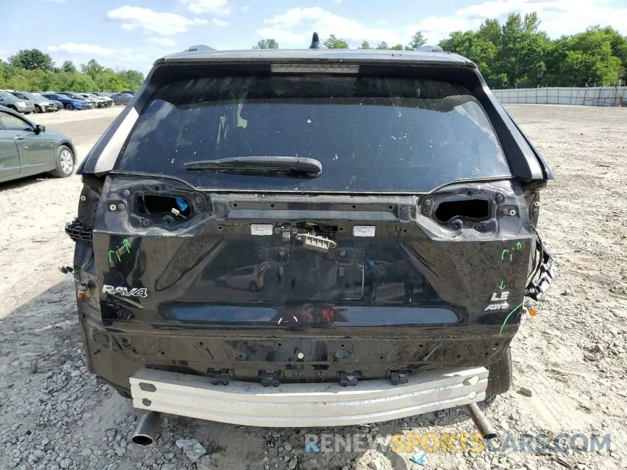 6 Photograph of a damaged car 2T3F1RFV2KW025818 TOYOTA RAV4 2019